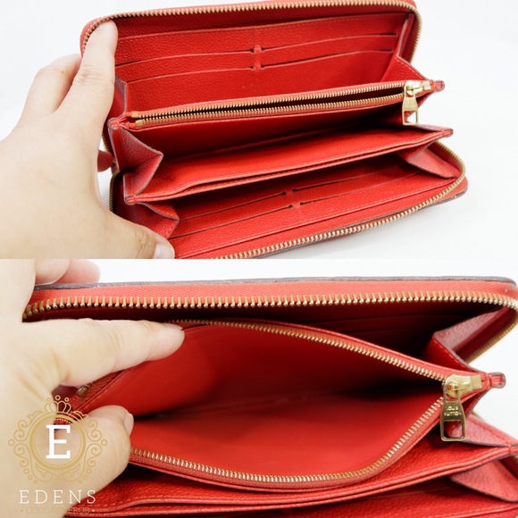 •Auth Louis Vuitton Zippy Empreinte• - Picture 3 of 6